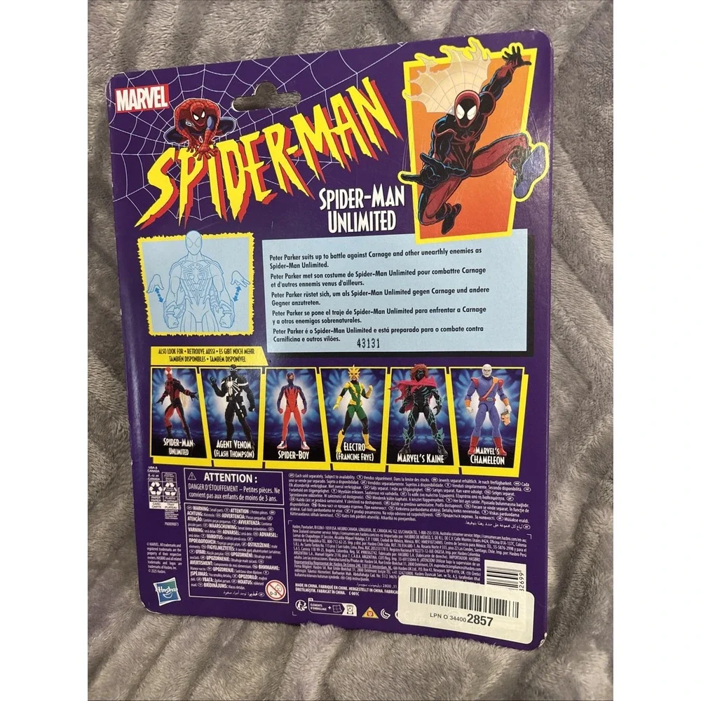 Marvel Legends Spider-Man Unlimited Retro Spiderman 6
